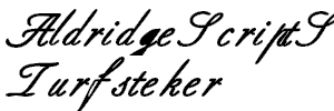 AldridgeScriptSSK Bold